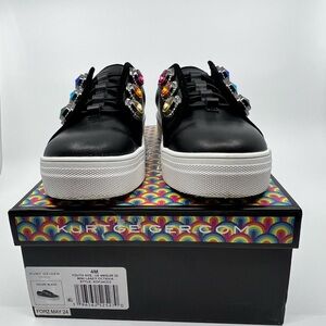 Kurt Geiger London Mini Laney Octavia Girls Sneakers Youth 4 NEW Boxed